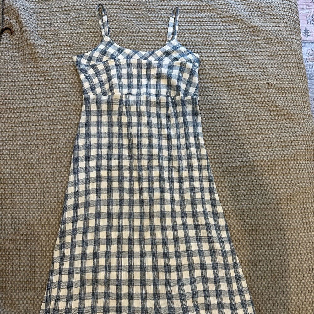 Hatch Maternity Plaid Dress